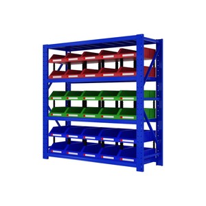 أرفف صناعية للخدمة الشاقة ، رف تخزين كرتون بهيكل من الحديد الصلب لتخزين البضائع - Product Image 2