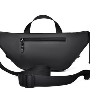 Usine de <span class=keywords><strong>luxe</strong></span> hommes PU poitrine sacs mode antivol étanche Fanny Pack fronde épaule Messenger taille sacs pour Sport voyage - Product Image 3