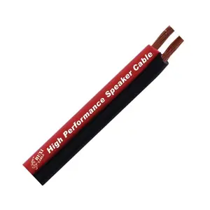 2.5mm2 siyah ve kırmızı hoparlör kablosu