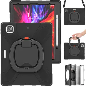 Universal Rugged Tablet Back Cover Hülle für iPad Pro 12.9 4. Generation Hülle 2020 3. Generation 2018 Hülle