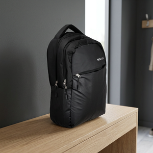 Liviya Expandable Laptop Travel Backpack Model 176 PP Cover Multifunction Polyester Embossed Business Trips Tradeshow Giveaways - Product Image 4