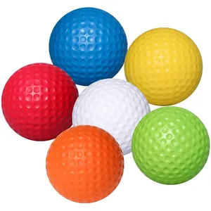 Vendita calda OEM Golf Foam Balls Golf Practice Ball Logo personalizzato per Swing Training Indoor Outdoor Practice Toys Balls