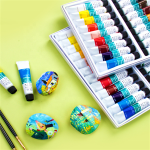Winsor &amp; newton Professional Pigment 10ml 18 Color Acrylic Colours Paints <strong>Set</strong> <strong>For</strong> <strong>Kids</strong> <strong>Painting</strong> - Product Image 2
