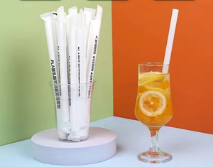 <span class=keywords><strong>Pajitas</strong></span> Desechables de <span class=keywords><strong>PLA</strong></span> Biodegradables y Ecológicas, de Colores, 100 <span class=keywords><strong>Pajitas</strong></span> Grandes para Smoothies y Batidos, Extra Largas para Fiestas - Product Image 1