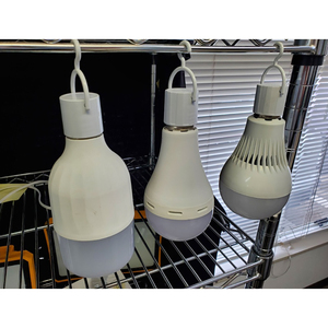 Battery Backup Portable Rechargeable Emergency LED <b>Light</b> Bulbs With <b>Remote</b> <b>Control</b> - Product Image 1