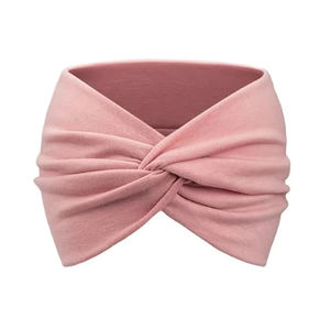 Diademas anchas para mujer, con nudo, antideslizantes, suaves, tipo turbante, accesorios para el cabello, estilo bohemio africano, de color liso. - Product Image 6