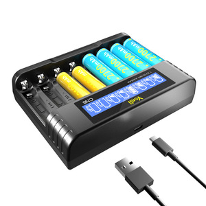 Cargador de Baterías Ni-MH de 8 Ranuras con Pantalla LCD, 1.2V, para AA/AAA, Juguetes, Control Remoto Cargador de Baterías Ni-MH de 5/7 Ranuras - Product Image 3
