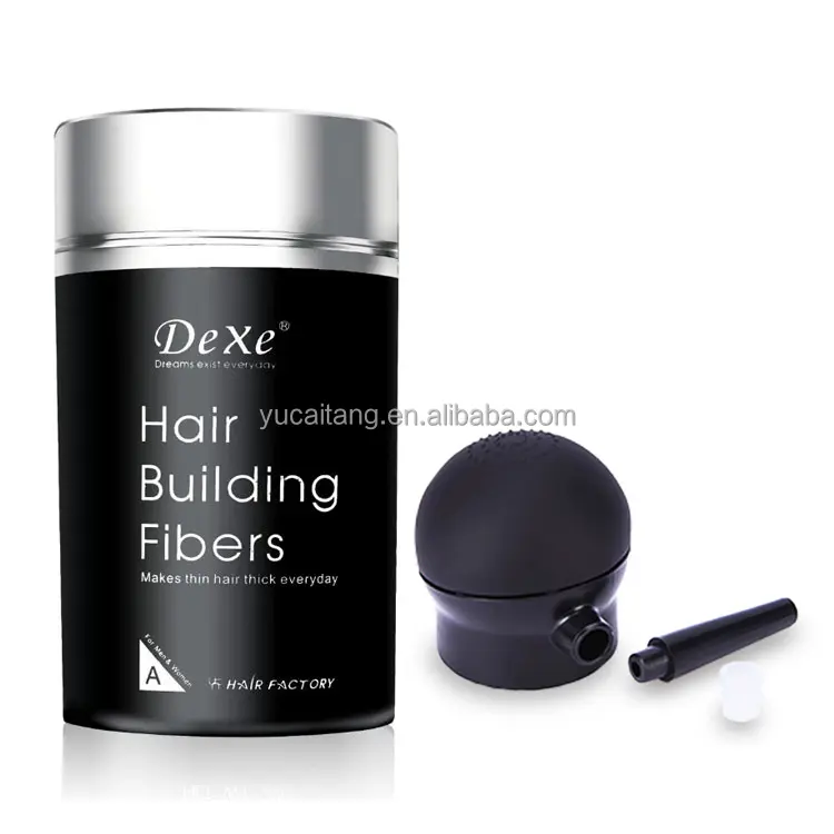 Dexe Oem Private Label Snelle Groothandel Concealer Hair Building Fiber Poeder Spray Applicator Van Pomp