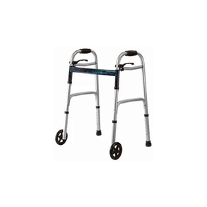 Andador de Aluminio Médico, Andador Plegable Ajustable en Altura, <span class=keywords><strong>Rollator</strong></span> - Product Image 5