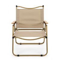 Chaise de plage pliable portable au design moderne avec tissu Oxford pour usage extérieur