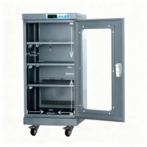 Indispensabile per lo Stoccaggio Antiumidità: Armadio Essiccatore Industriale da 160L (10%-20% UR) per Semiconduttori, Nuove Energie e Uso Medico - Product Image 3