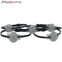 Rail lumineux LED RGB de qualité supérieure, couleur personnalisée, 1 m, 5 trous, rail en aluminium de 30 mm, pixel LED pour éclairage ponctuel LED