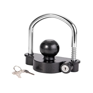 Verrou de sécurité universel 50 mm pour attelage de <span class=keywords><strong>caravane</strong></span>, verrou de boule d'attelage, <span class=keywords><strong>accessoires</strong></span> de remorque - Product Image 1