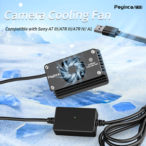Ventilateur de refroidissement pour appareil photo, système de refroidissement externe pour appareil photo, radiateur semi-conducteur intégré pour appareil photo <span class=keywords><strong>Sony</strong></span> A7 III/<span class=keywords><strong>A7RIII</strong></span>/A7R IV/ A1 - Product Image 2