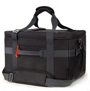 Grand sac isotherme de 32 L, sac à lunch pliable et souple pour pique-nique, plage, voyages de travail - Product Image 1