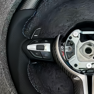 Volant en forme de <span class=keywords><strong>D</strong></span> pour <span class=keywords><strong>BMW</strong></span> Série F, Série 3, Série 5, F01, F02, F04, F06, F10, F11, F12, F20, F40, F22, F28, F46, F30, F80, F18 - Product Image 2