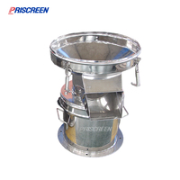 Machine à tamiser vibrante électrique en acier inoxydable pour le tamisage des poudres alimentaires et des particules, séparateur