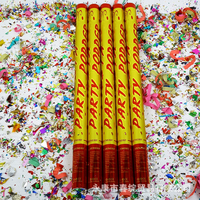 Tubes à fleurs rotatifs Party Popper Pétards de mariage à main Direct Factory Wholesale canon à confettis