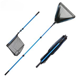 Nouveaux outils de pêche en plein air en alliage d'aluminium pliable télescopique Triangle filet de pêche pliant <span class=keywords><strong>à</strong></span> la main filet de pêche <span class=keywords><strong>à</strong></span> <span class=keywords><strong>vendre</strong></span> - Product Image 3