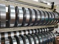 Ruban adhésif en aluminium sans doublure de 38 mm pour l'emballage des tubes de congélateur avec adhésif résistant à la chaleur pour les applications d'isolation frigorifique