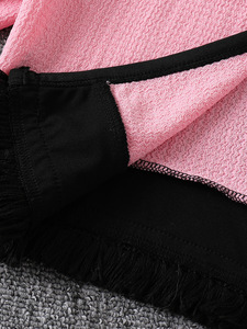 Stile occidentale autunno ragazza profumo vestito maniche lunghe <span class=keywords><strong>bambina</strong></span> Set elegante festa per bambini da <span class=keywords><strong>bambina</strong></span> Set per 2 pz - Product Image 6