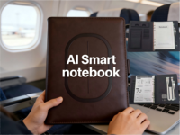 Bloc-notes intelligent interactif professionnel avec intégration d'agents IA multi-modèles pour les réunions d'affaires