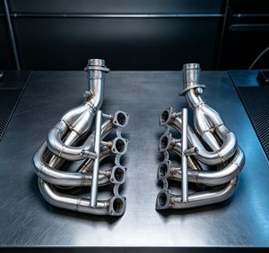 Colector de escape deportivo SS304 T304 para Ferrari 360 Modena Spider 1999-2005 3.6L V8, kit de piezas de mejora de ajuste directo para tubo de escape - Product Image 1