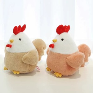 Peluche de Gallina Gorda Personalizado al por Mayor, Adorable Peluche <span class=keywords><strong>Redondo</strong></span> de Gallina, Muñeco de Aves de Corral Suave para Niños - Product Image 2