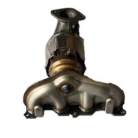 Collecteur d'échappement avec catalyseur pour Hyundai Santa Fe Sport Kia Sorento 2.4L 2013-2016 OE 28510-2G400 285102G400 Ajustement direct