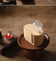 Diffuseur d'huiles essentielles automatique électrique sans eau en bois personnalisé de style fantastique, parfum d'ambiance, aromathérapie