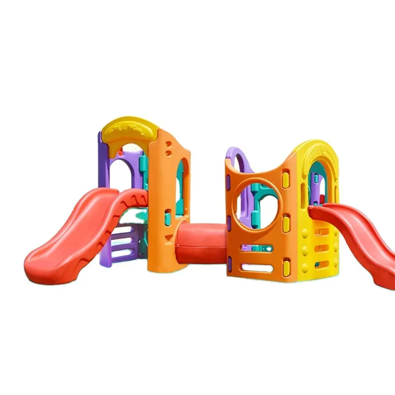 Crianças Novo Estilo Playground Ao Ar Livre Jogos Venda Quente Multi-funcional Crianças Slides Brinquedos Plástico para Crianças Carton Box Personalizado