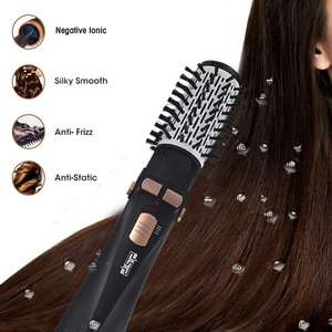 Ensemble de brosses à air chaud détachables DSP, 4 en 1, styleur professionnel, peigne à air chaud, sèche-cheveux, fer à lisser, outils de coiffage - Product Image 5
