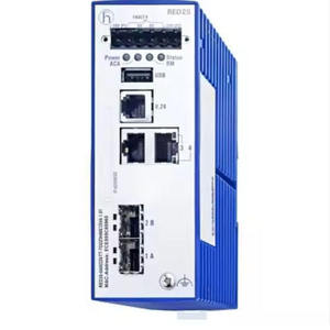 Commutateur L2 géré Mann BRS20-1100MMM2-TTCZ99HHSES, 8x10/100TX RJ45 + 3x100FX MM-SC, compatible TSN, HiOS, -40~70°C, DIN - Product Image 2