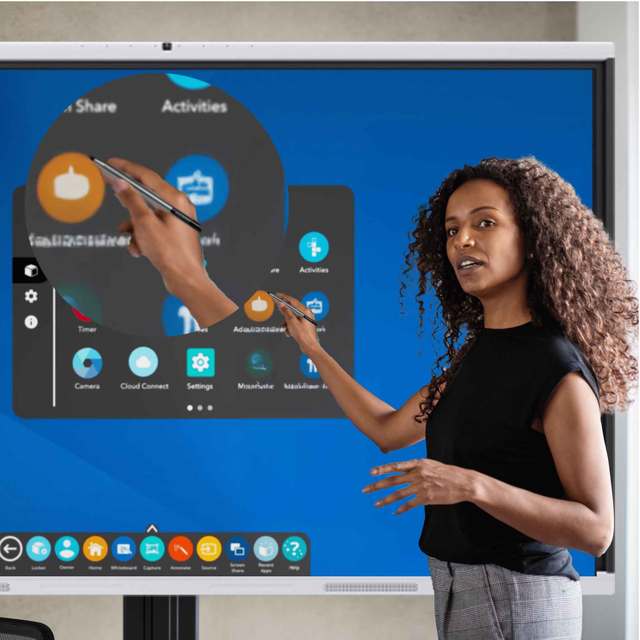 Interactive Office Education Whiteboard Infrared Smart Pen Tablet with Stylus Digital Display Touch Screen Plastic Material