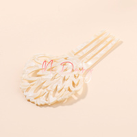 Mi daiery – peignes en acrylique à motif de coquille de tortue pour femmes, nouveau design à la mode, 220435