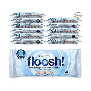 Wholesale High Quality Custom Logo Large Flushable Toilet Wet Wipes For Adults