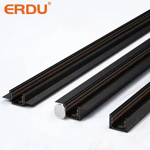 ERDU 48v Magnetic Led Track Light Modern Extremely Narrow And Ultra-Thin Mini Magnetic Attraction Linear Track Light