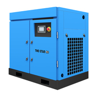Compresseurs d'air rotatifs à faible bruit personnalisés 10HP 20HP 30HP, compresseur d'air industriel à vis 8bar 10bar 13bar