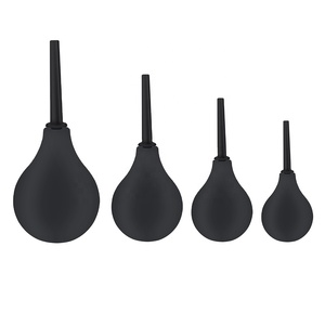 Douche en PVC souple lavement 4 tailles différentes pour adultes Nettoyage anal Douche lavement Nettoyage du côlon Sex Toys pour hommes Stream Gay Toys - Product Image 1