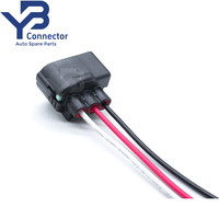 Connecteur TPS (Capteur de Position du Papillon des Gaz) Scellé 3 Broches Femelle 090II avec Pigtail pour Yazaki 7283-1133-10 90980-11261