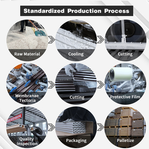 Panel de Pared Interior 3D Acanalado de WPC, Insonorizado, Resistente a la Humedad, Alternativa a la Madera, Decoración para Sala de Estar y Dormitorio - Product Image 4