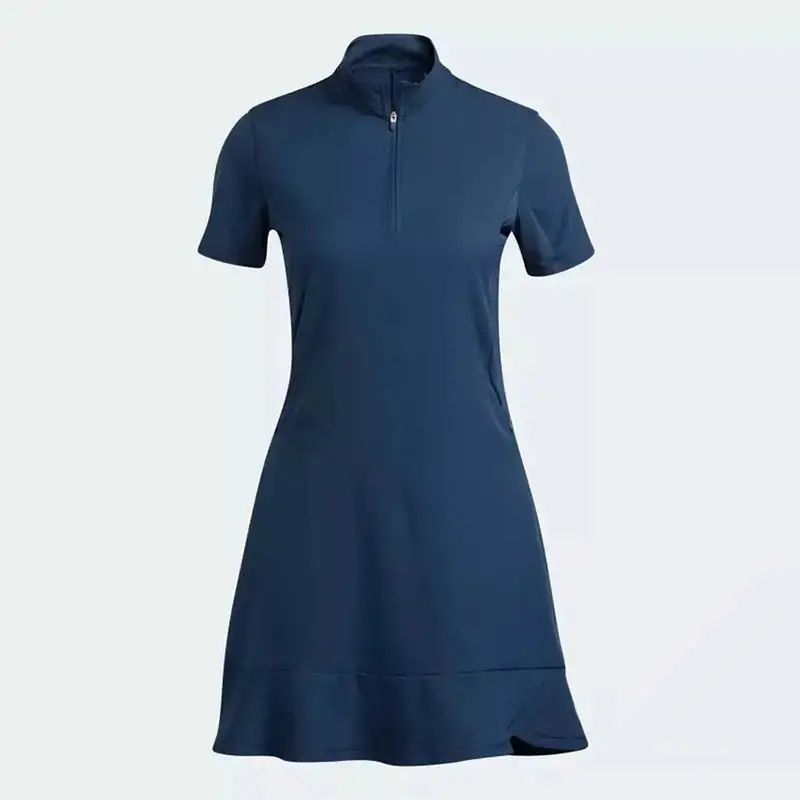 Vestido DE TENIS sólido con logotipo personalizado, falda deportiva ajustada, falda de tenis blanca Sexy de secado rápido, vestido de golf para mujer, Vestido corto oculto