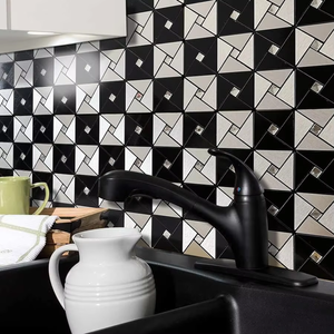 Vente en gros Stickers muraux modernes auto-adhésifs en mousse mosaïque 3D <span class=keywords><strong>Papier</strong></span> <span class=keywords><strong>peint</strong></span> PVC épaissi <span class=keywords><strong>Papier</strong></span> <span class=keywords><strong>peint</strong></span> à carreaux métalliques pour la <span class=keywords><strong>cuisine</strong></span> et la maison - Product Image 5