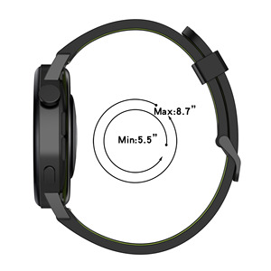 Correa de silicona de liberación rápida para <span class=keywords><strong>reloj</strong></span> Huawei GT3 <span class=keywords><strong>AMAZFIT</strong></span> GTRS <span class=keywords><strong>GTS3</strong></span> 20MM 22MM correa de silicona deportiva - Product Image 5