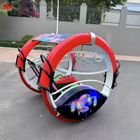 Nouveau Design 360RollingCar Crazy RollingCar, Voiture Électrique à Roulement 360° pour Activités de Divertissement Extérieur Commerciales, destinée aux Distributeurs de Parcs d'Attractions