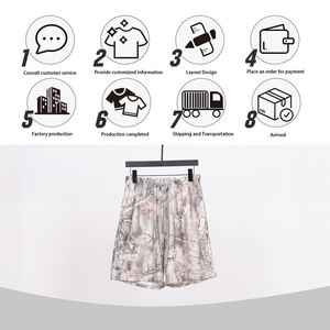 Pantalones Cortos Deportivos Personalizados con Estampado de Camuflaje, de Secado Rápido, Holgados, para Ejercicio, que Absorben la Humedad, para Hombre - Product Image 5