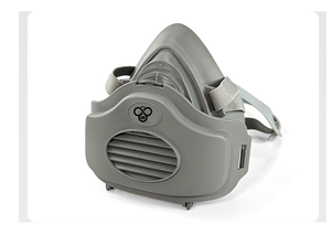 Masque demi-visage réutilisable et à taille ajustable, anti-gaz, pour la protection contre les particules de fumée et la brume, respirateur et masque anti-poussière - Product Image 2