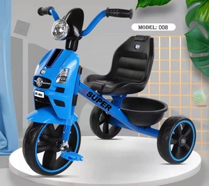 Triciclo para Bebés, Juguete para Montar con Música, Faro Delantero, Alta Calidad, Bonito Coche de Juguete con Batería, Caja de Cartón, Unisex, ABS, 76*56*50 <span class=keywords><strong>cm</strong></span> - Product Image 3