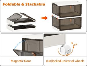 High Quality Outdoor Foldable PP Plastic Storage Cube Eco-Friendly Home Clothing Organizer Waterproof Heavy Duty - Product Image 6