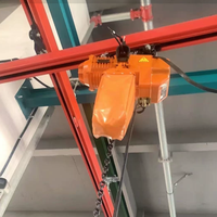 Palans électriques à chaîne de type roulant, 220V/380V |   Palans à chaîne, palan à chaîne électrique de type fixe HHBB de style Kito